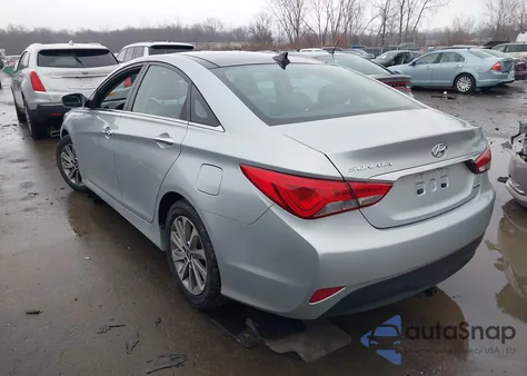 2014 Hyundai Sonata Limited из США, поврежденный, VIN 5NPEC4AC1EH844846